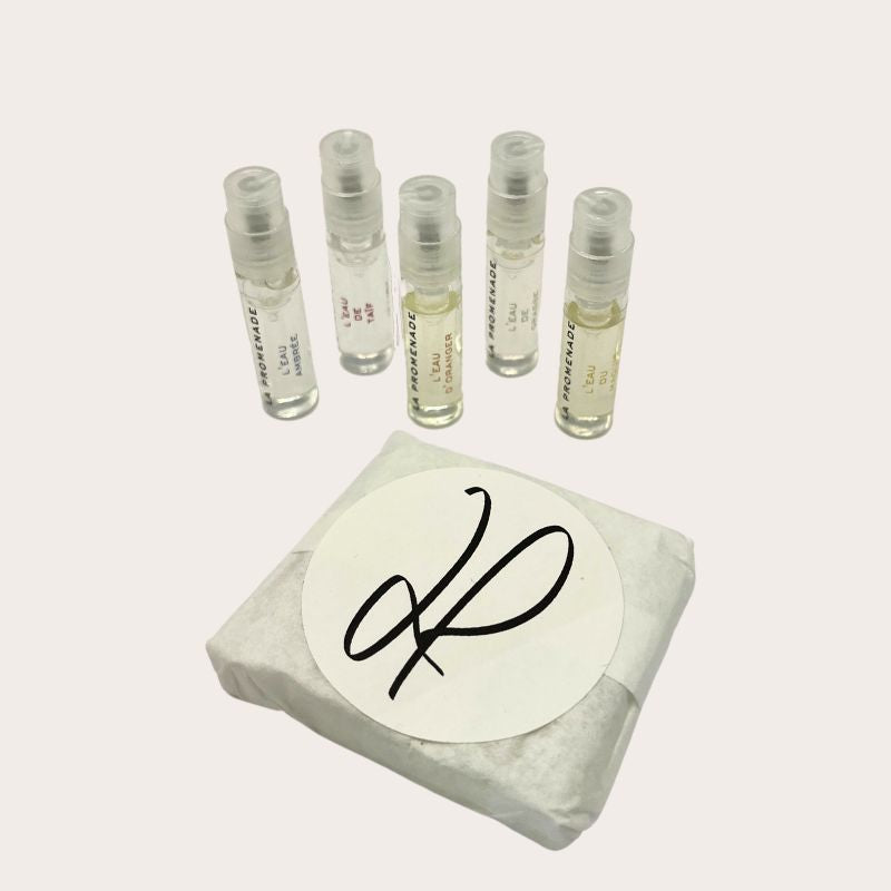 Eaux de toilette La Promenade - Echantillons 2mL