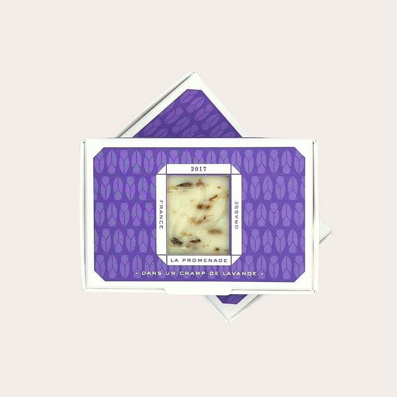 Dans un champ de lavande - Savon exfoliant