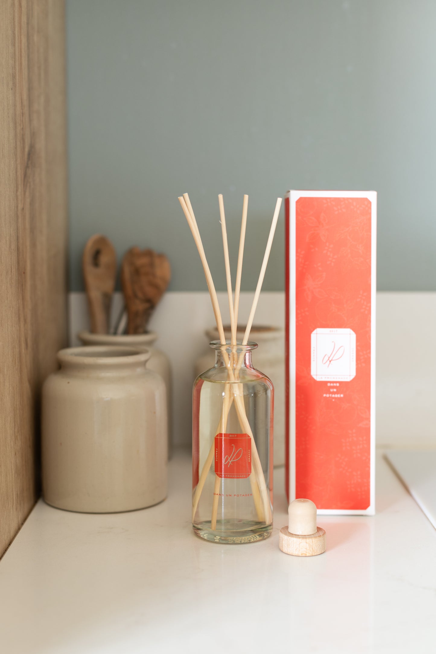 Dans un potager - Diffuseur de parfum d'intérieur