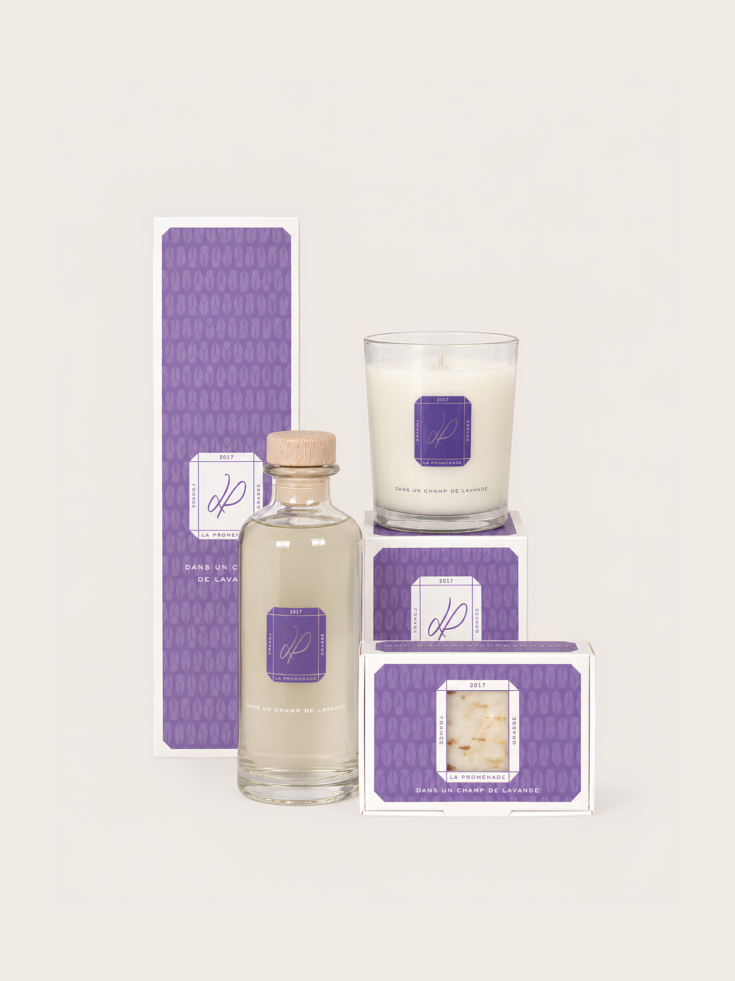 DANS UN CHAMP DE LAVANDE - COFFRET