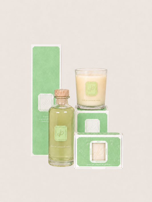 DANS UN JARDIN DE GRASSE - COFFRET