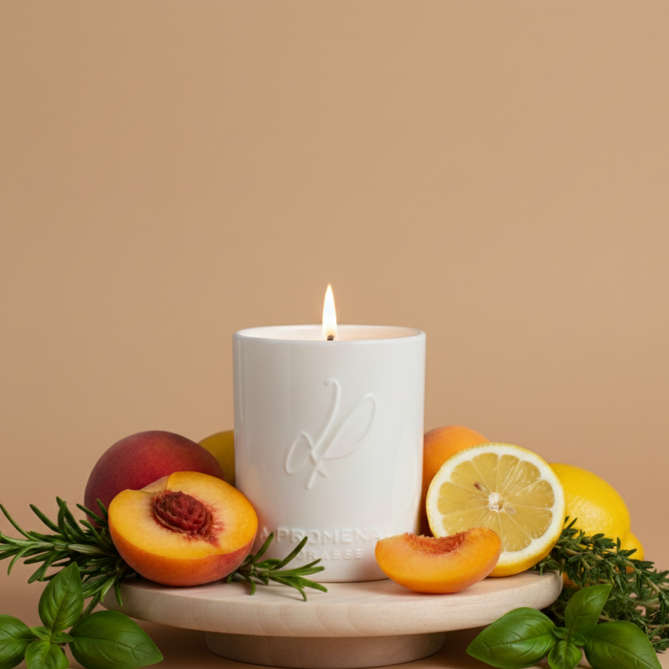 Dans un verger provençal (Céramique)