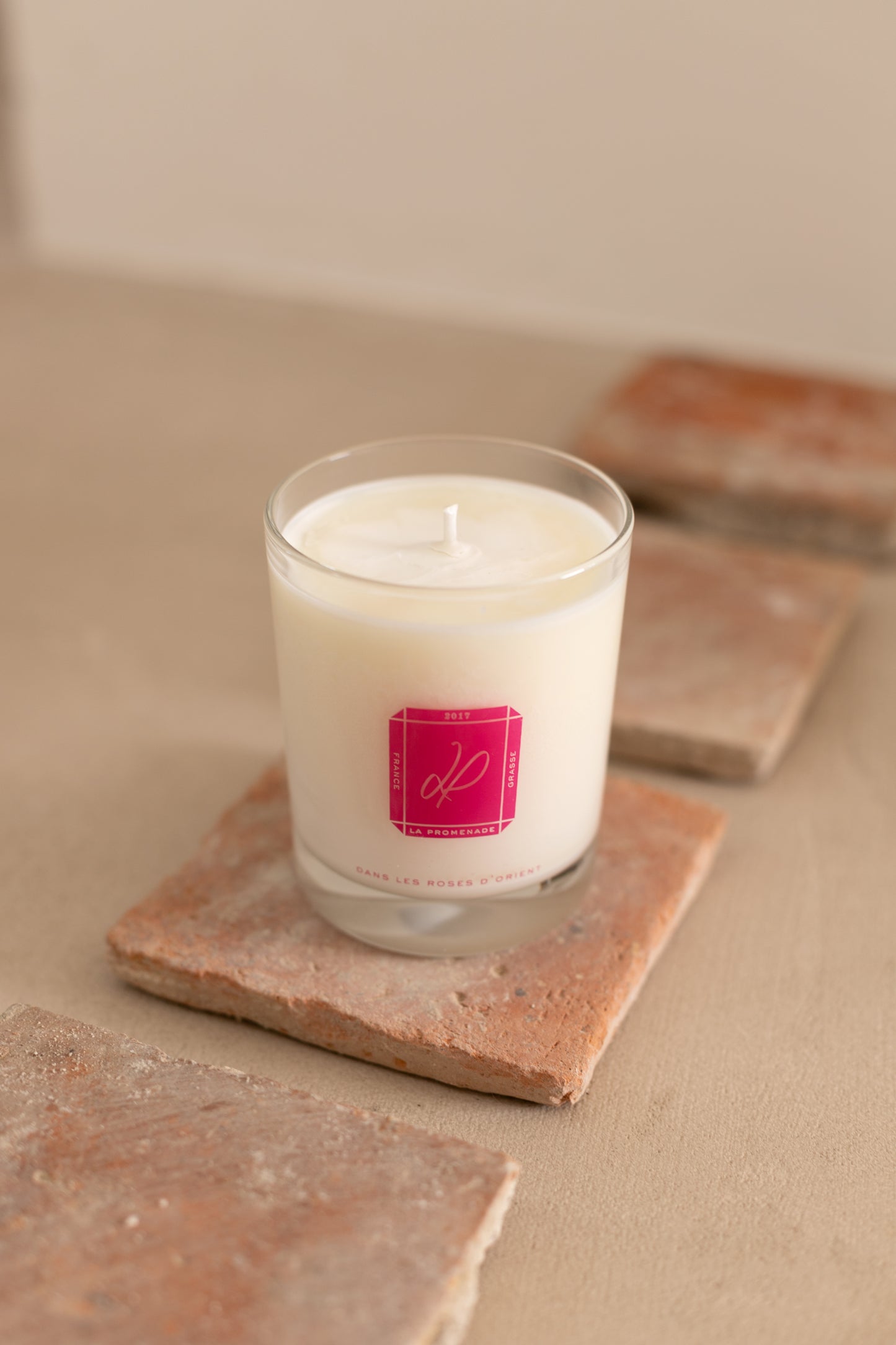 Dans les roses d'Orient - Bougie parfumée
