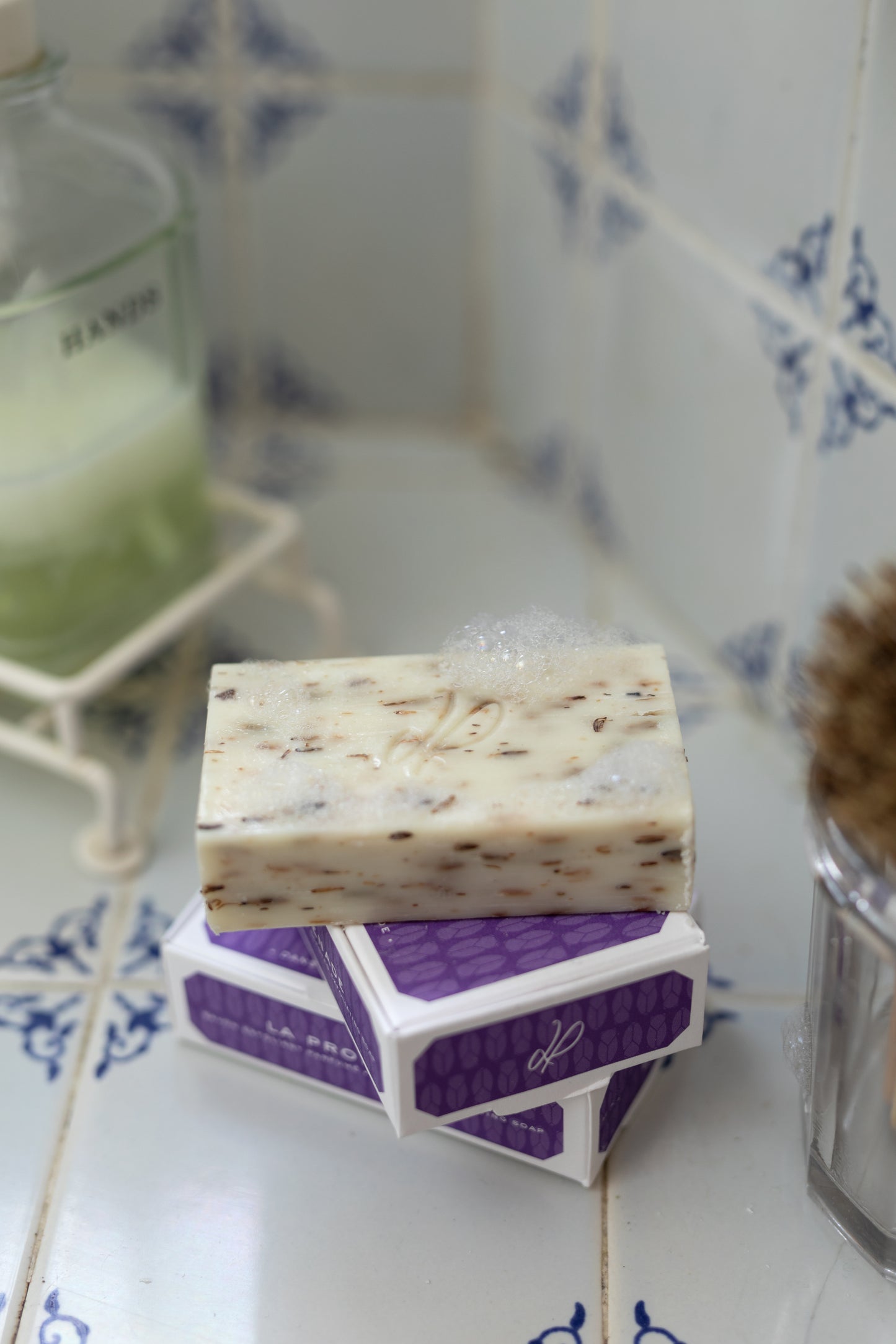 Dans un champ de lavande - Savon exfoliant