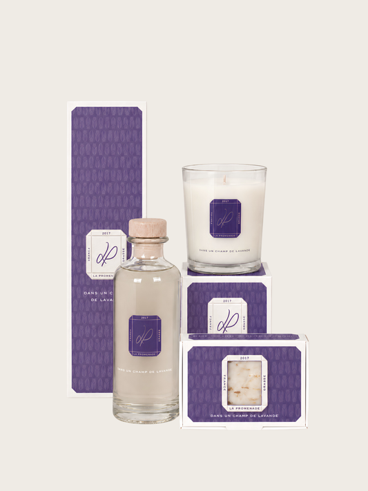 DANS UN CHAMP DE LAVANDE - COFFRET